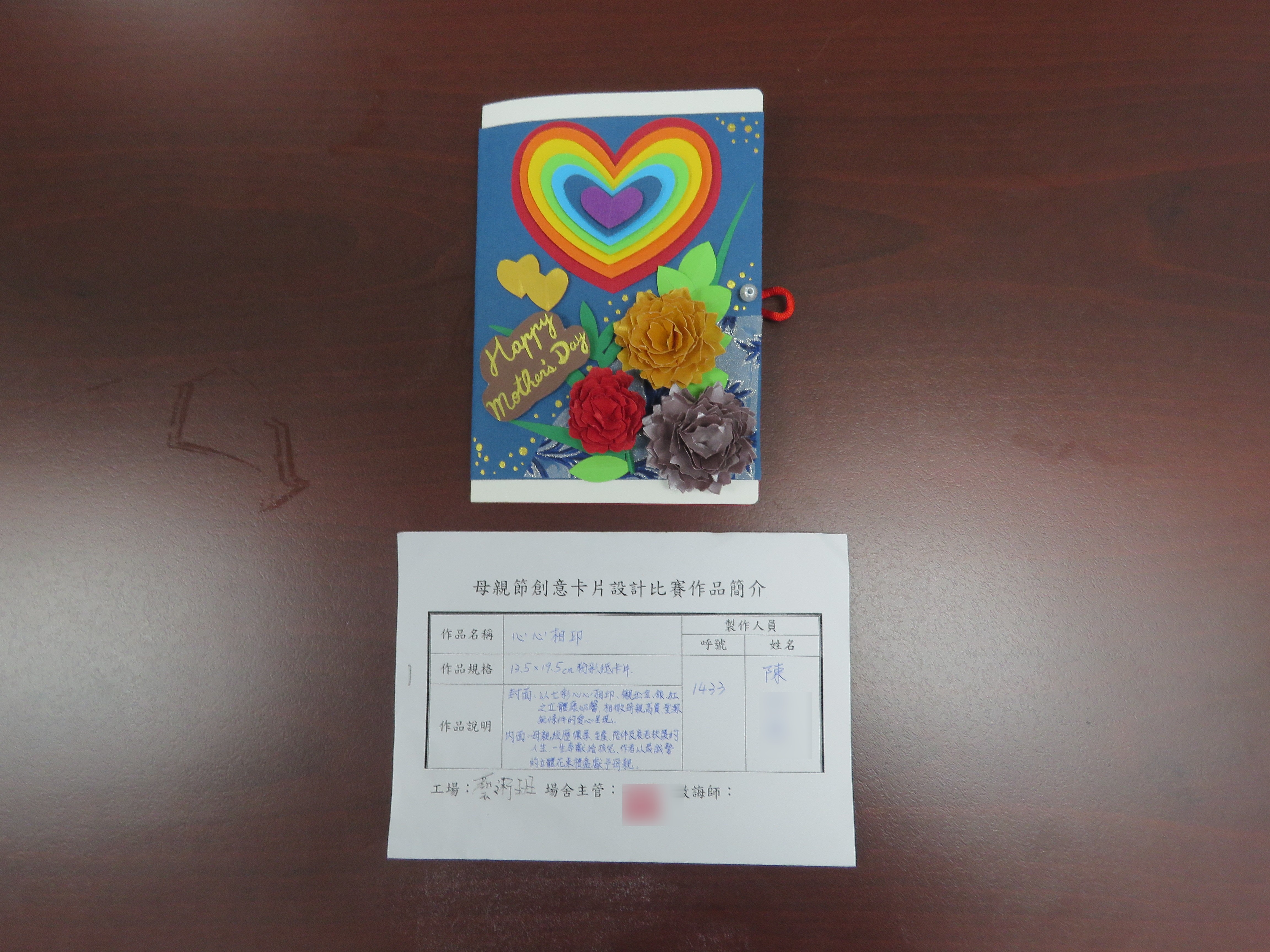 第二名主題心心相印