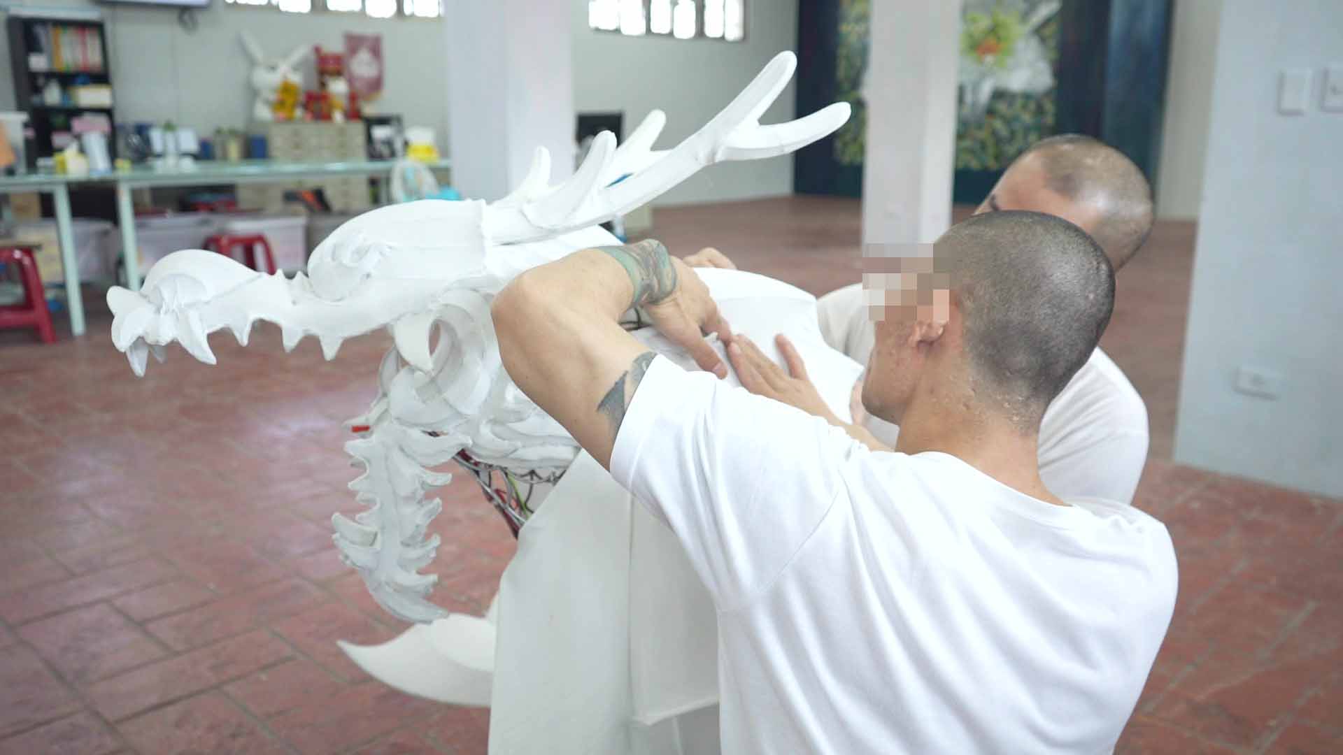 鰲龍布料包覆