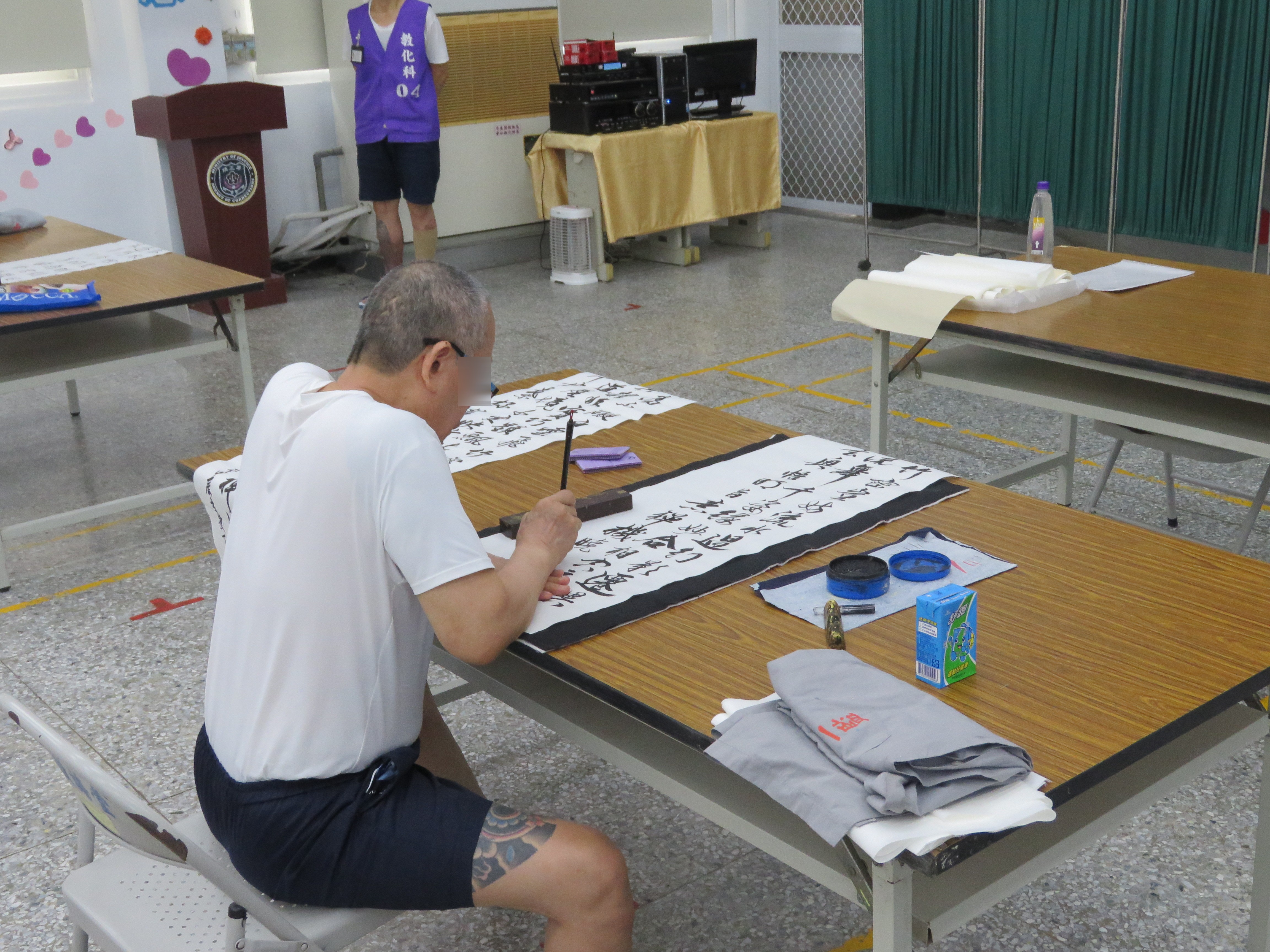 年邁68歲高齡收容人參與比賽
