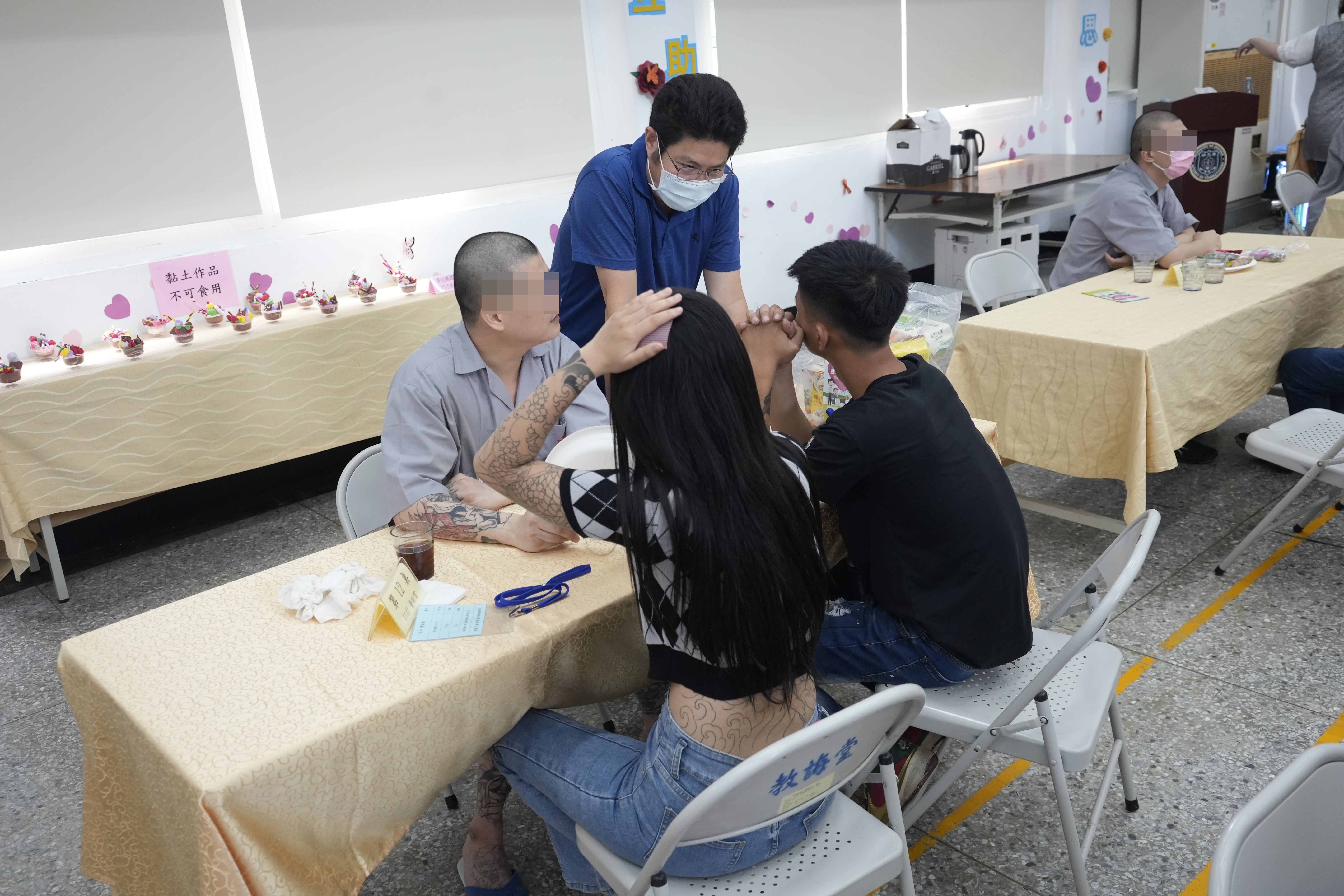 教化人員陪伴關懷