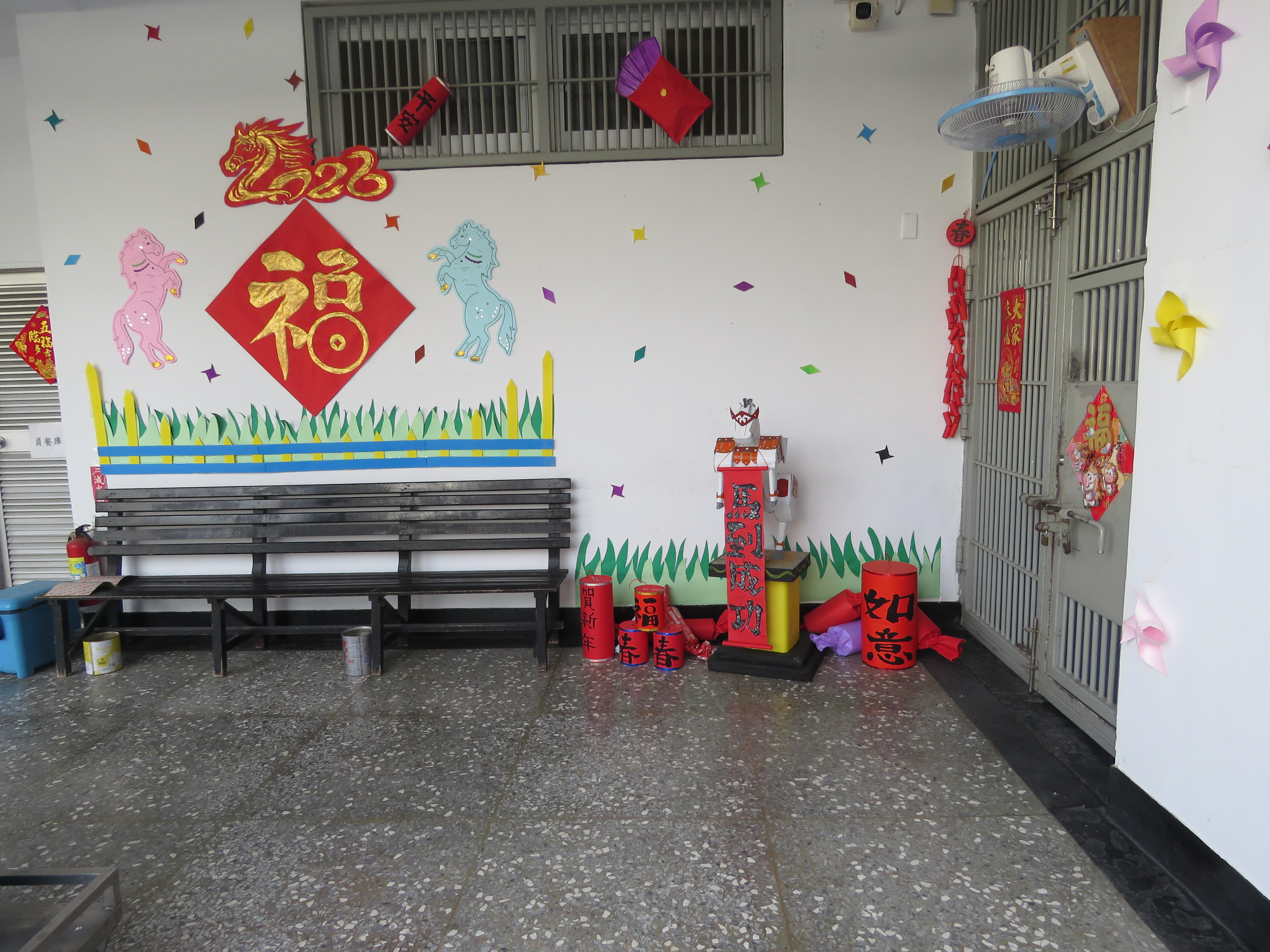 小單位組並列第一名：合作社2佈置